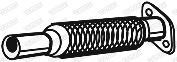 Corrugated Pipe, exhaust system (08217)