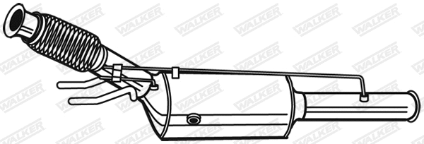 Soot/Particulate Filter, exhaust system (73158)