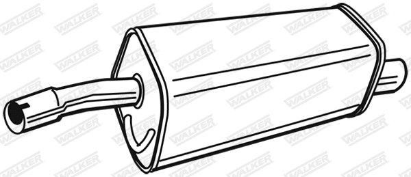 Rear Muffler (71399)