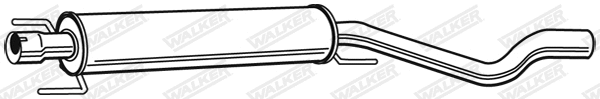 Centre Muffler (23148)