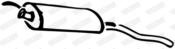 Rear Muffler (70464)
