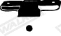 Rubber Strip, exhaust system (80162)
