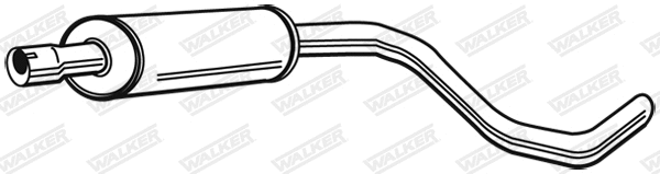 Centre Muffler (23166)