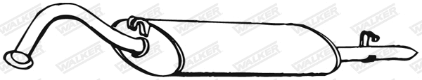 Rear Muffler (70013)