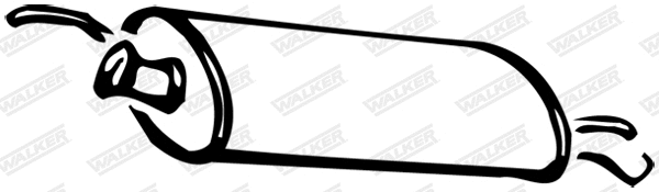 Rear Muffler (13236)