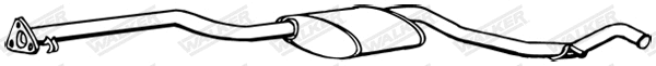Centre Muffler (70353)