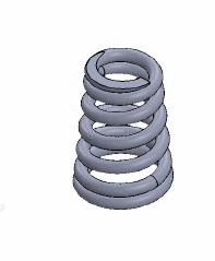 Spring, muffler