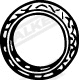 Gasket, exhaust pipe (81011)