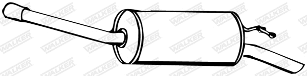 Rear Muffler (14982)
