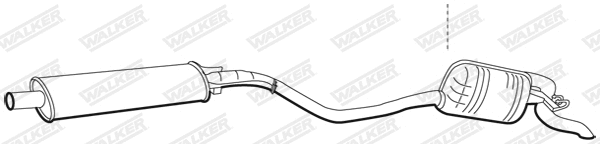 Rear Muffler (19129)