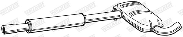 Centre Muffler (70530)