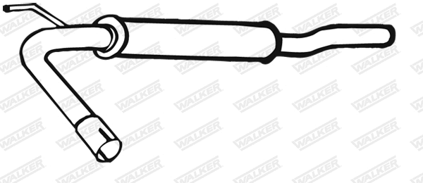 Front Muffler (18261)