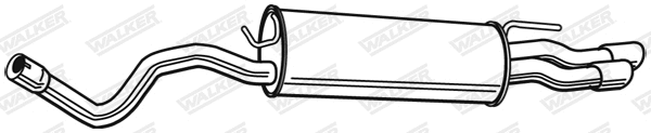 Rear Muffler (23052)