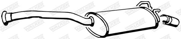 Rear Muffler (19581)