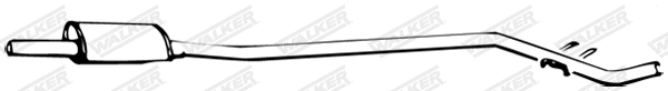 Front Muffler (70475)