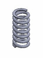Spring, muffler
