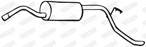 Rear Muffler (70177)