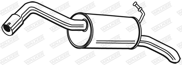 Rear Muffler (22657)