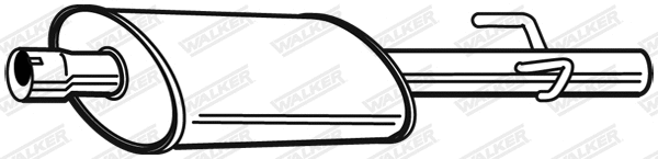 Centre Muffler (22879)