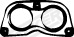 Gasket, exhaust pipe (84276)