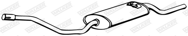 Rear Muffler (13507)