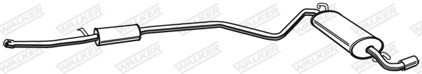 Rear Muffler (22086)