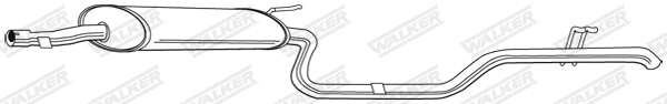 Rear Muffler (22614)