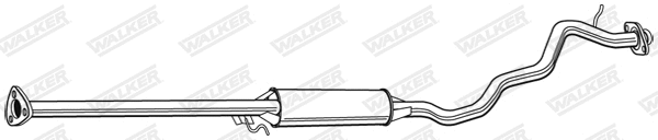 Centre Muffler (22457)