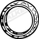 Gasket, exhaust pipe (82413)