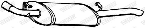 Rear Muffler (14531)
