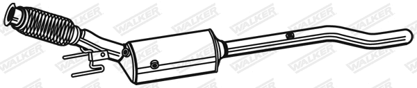 Soot/Particulate Filter, exhaust system (73175)