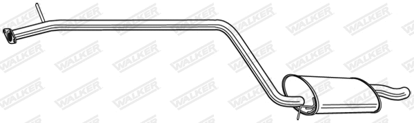 Rear Muffler (24068)