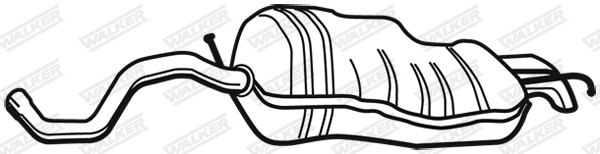 Rear Muffler (21744)