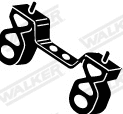 Rubber Strip, exhaust system (80417)