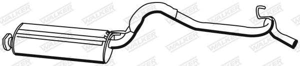 Rear Muffler (22466)