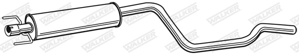 Centre Muffler (23163)
