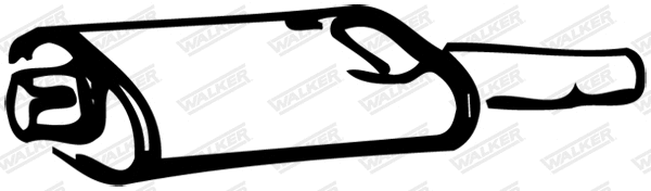 Front Muffler (13243)
