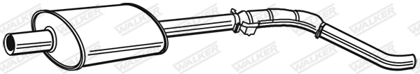 Centre Muffler (22045)