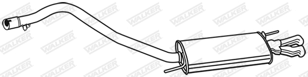 Rear Muffler (19692)
