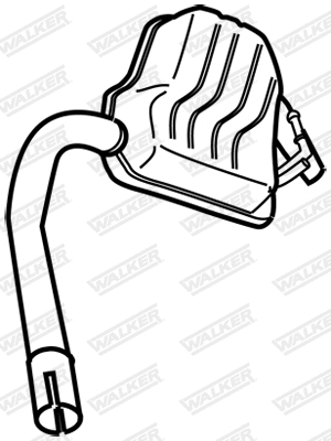 Rear Muffler (19208)