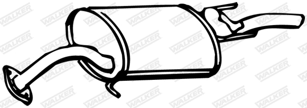Rear Muffler (13317)