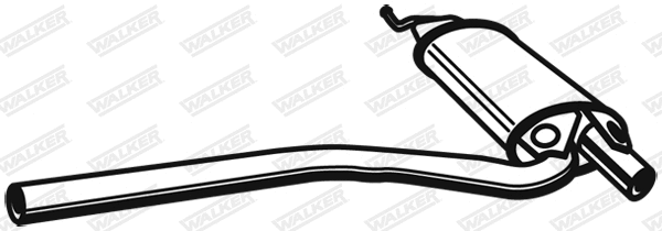 Centre Muffler (21196)