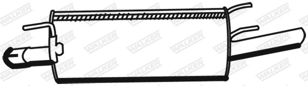 Rear Muffler (19370)