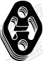 Rubber Strip, exhaust system (80152)