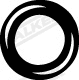 Rubber Strip, exhaust system (81223)