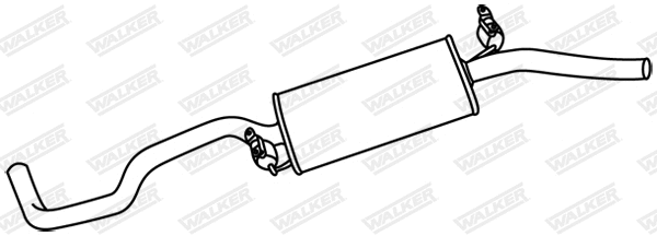 Rear Muffler (19633)