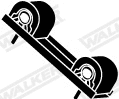 Mount, exhaust system (80418)