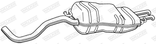 Rear Muffler (21977)