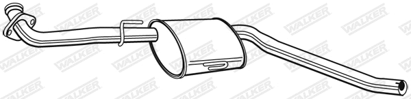 Centre Muffler (22583)