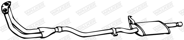Centre Muffler (03707)